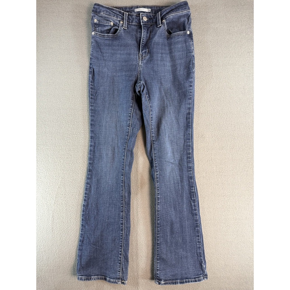 Levis 725 High Rise Bootcut Jeans Womens 28x32 Medium Wash Blue 18759-0038